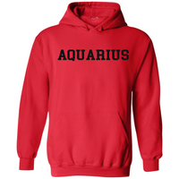 Air Signs (Gemini, Libra, Aquarius) Red Hoodies/Sweatshirts