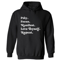 Pray.Focus.Manifest | Hoodie