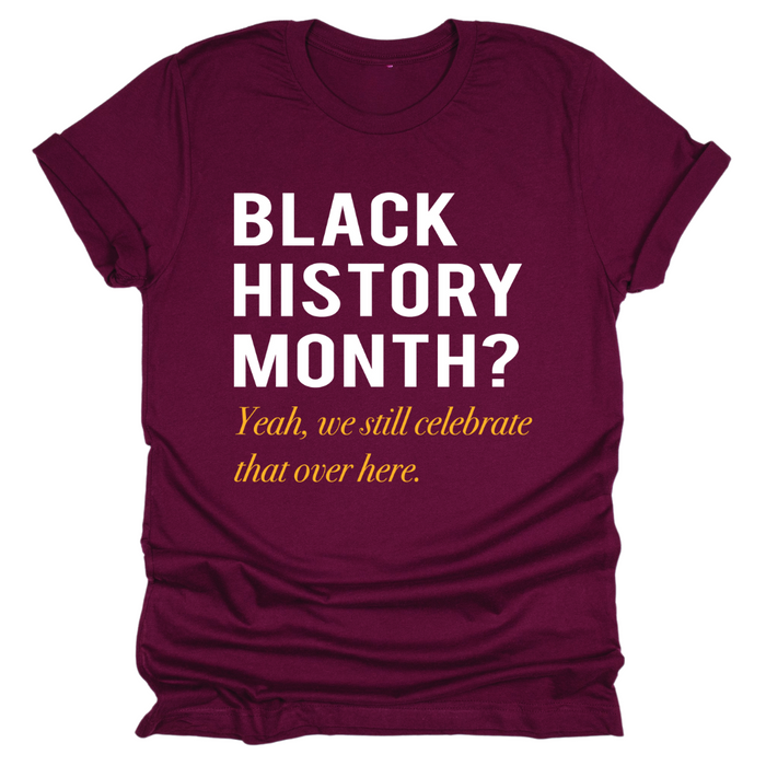 Black History Month?