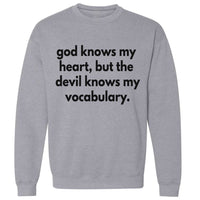 God Knows My Heart |  Sweatshirt