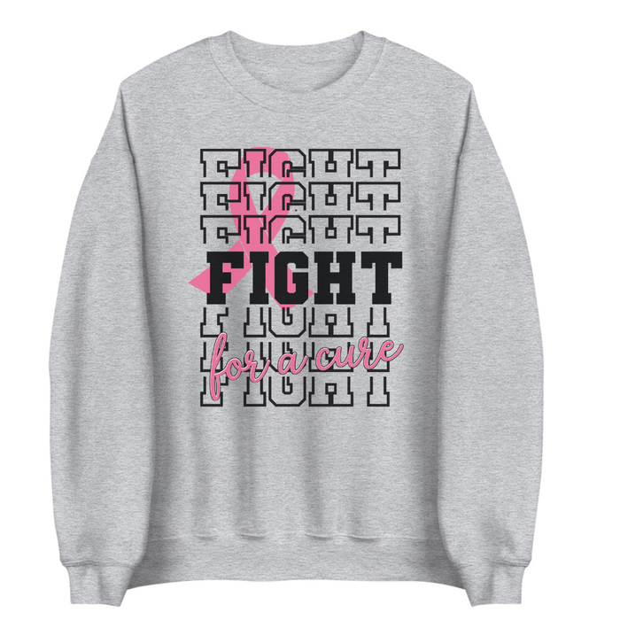 Fight | Breast Cancer Awareness | Sweatshirt