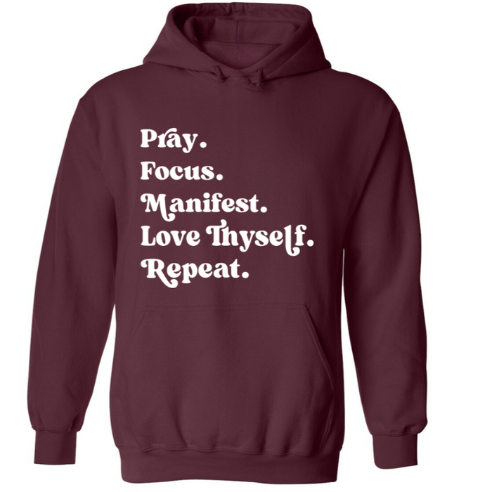 Pray.Focus.Manifest | Hoodie