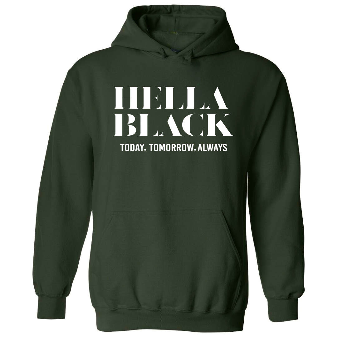 Hella Black | Hoodie